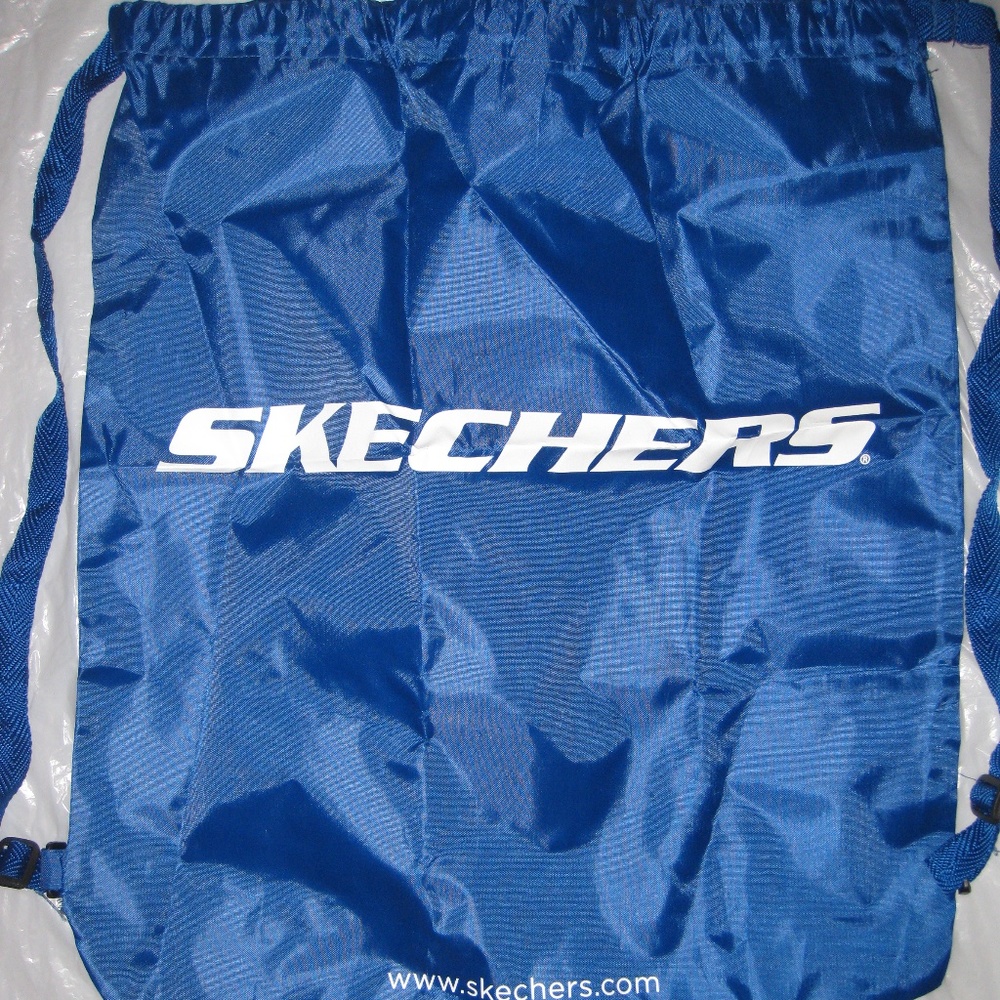 NEW LARGE Blue BACKPACK, SKECHERS, FIRM PRICE